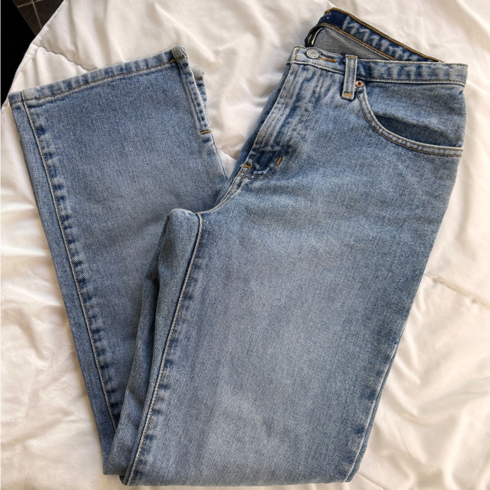The Limited Denim Vintage Y2K Low Rise‎ Straight Leg Crop Ankle Jeans size 2